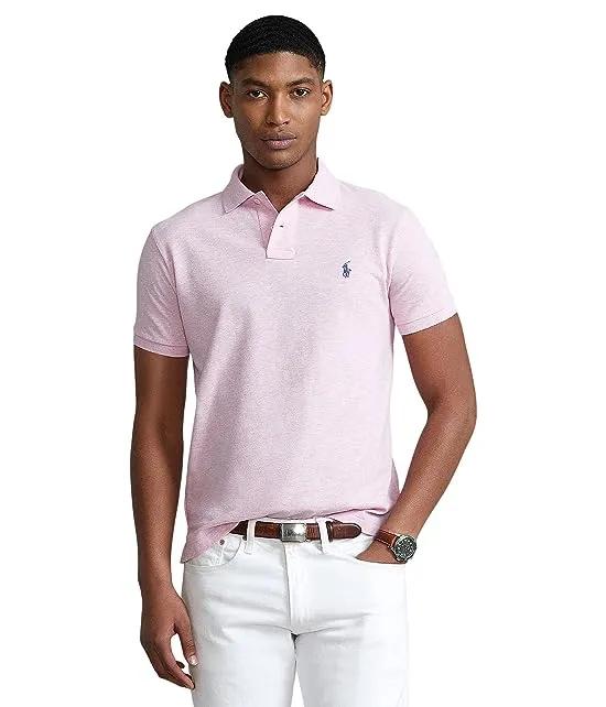 Custom Slim Fit Mesh Polo Shirt