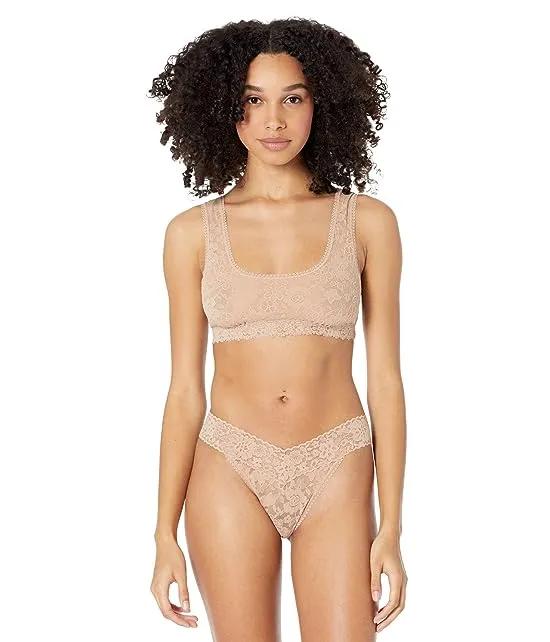 Daily Lace Lined Scoopneck Bralette