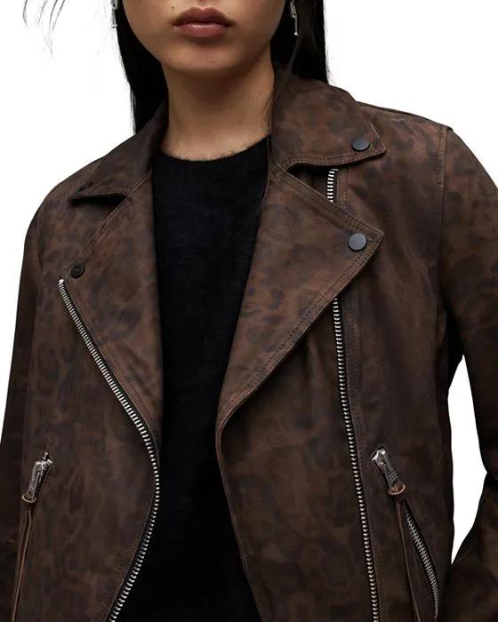 Dalby Leo Leather Biker Jacket 