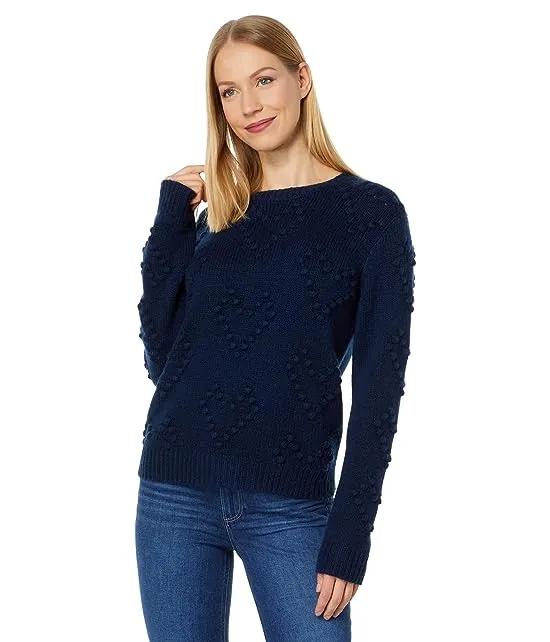 Daphne Bobble Heart Sweater