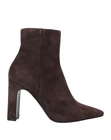 Dark brown Ankle boot STIVALETTO ANKLE TACCO HALF CHUNKY

