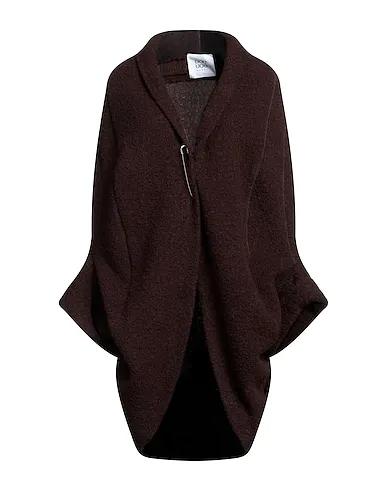 Dark brown Bouclé Coat