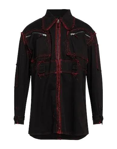 Dark brown Cotton twill