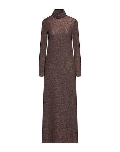 Dark brown Jersey Midi dress