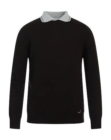 Dark brown Jersey Sweater