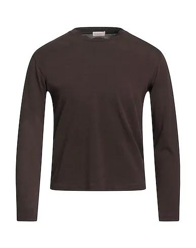 Dark brown Jersey T-shirt