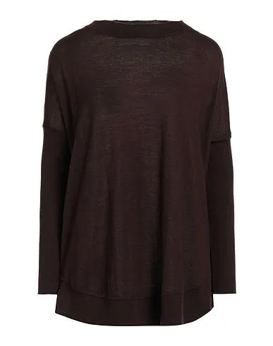 Dark brown Knitted Sweater