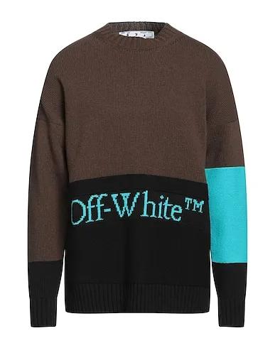 Dark brown Knitted Sweater