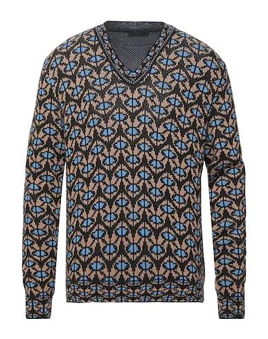 Dark brown Knitted Sweater