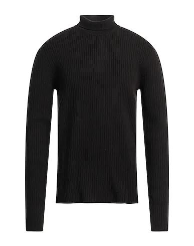 Dark brown Knitted Turtleneck