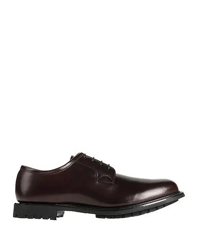 Dark brown Leather Laced shoes