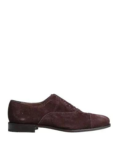 Dark brown Leather Laced shoes