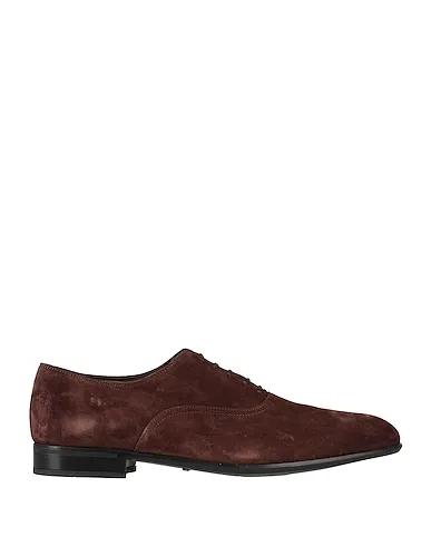 Dark brown Leather Laced shoes