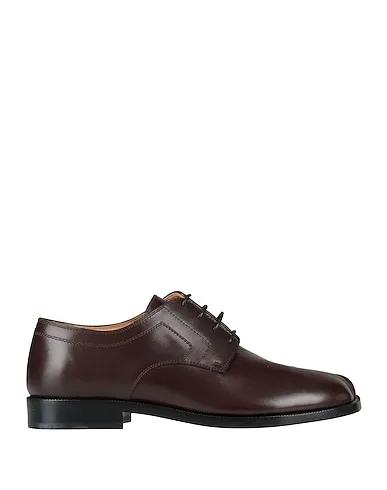 Dark brown Leather Laced shoes
