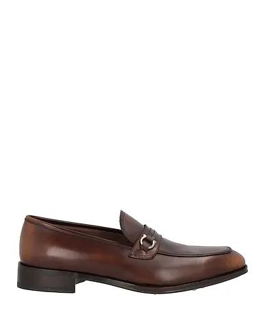 Dark brown Leather Loafers