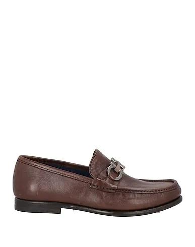 Dark brown Leather Loafers