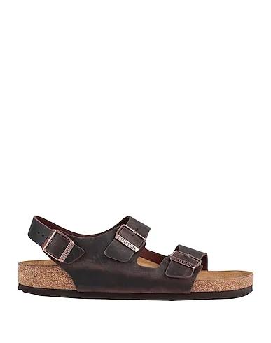Dark brown Leather Sandals