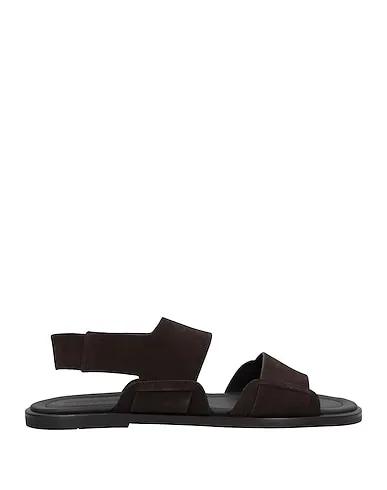 Dark brown Leather Sandals