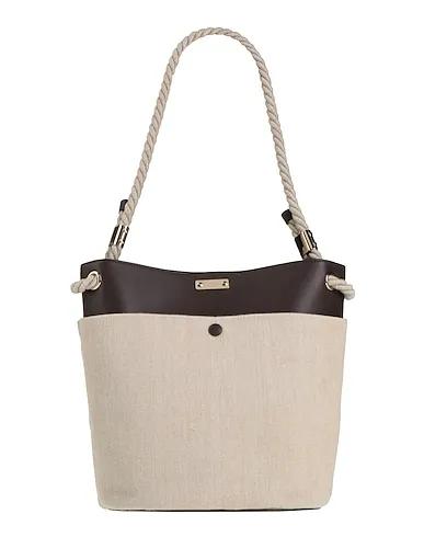 Dark brown Leather Shoulder bag