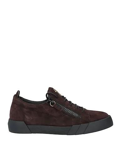 Dark brown Leather Sneakers