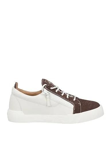 Dark brown Leather Sneakers