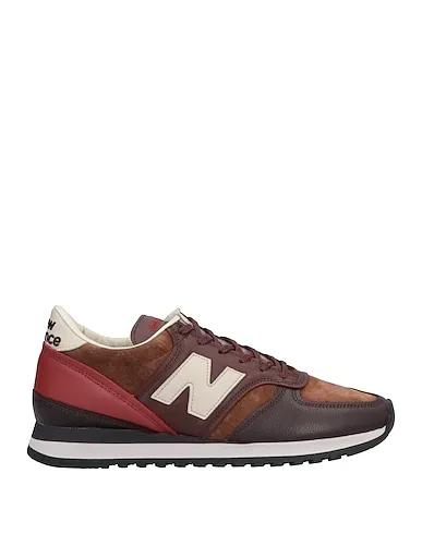 Dark brown Leather Sneakers