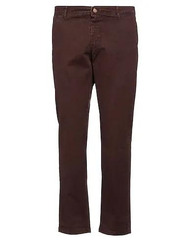 Dark brown Moleskin Casual pants