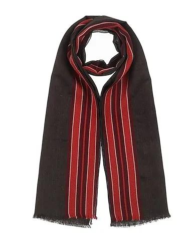 Dark brown Plain weave Scarves and foulards