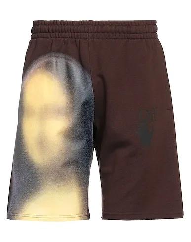 Dark brown Sweatshirt Shorts & Bermuda