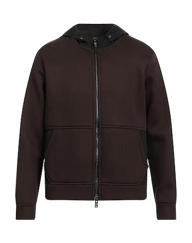 Dark brown Techno fabric Sweatshirt