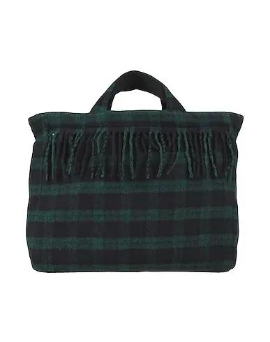 Dark green Baize Handbag