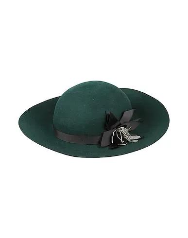 Dark green Flannel Hat