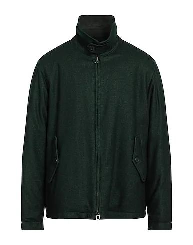 Dark green Flannel Jacket