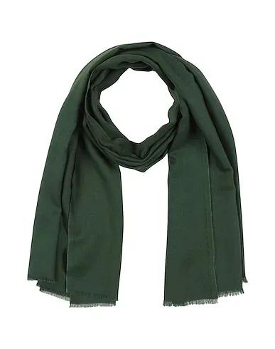 Dark green Flannel Scarves and foulards