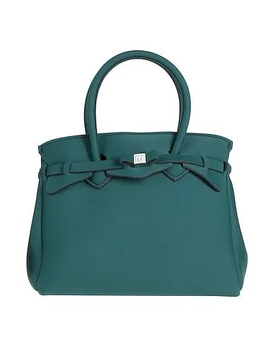 Dark green Handbag