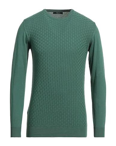 Dark green Jacquard Sweater