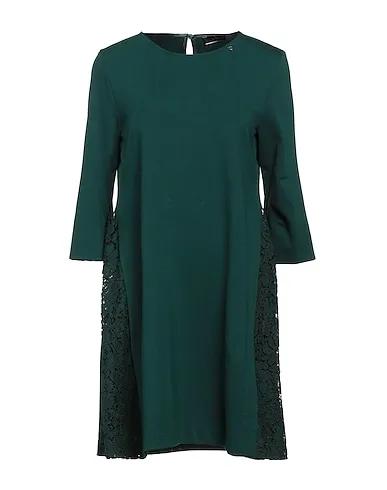Dark green Jersey Short dress