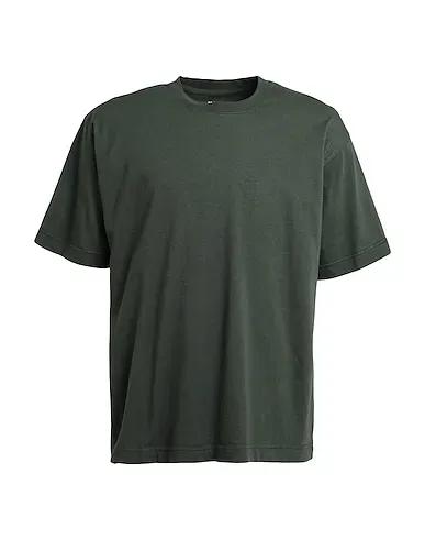 Dark green Jersey T-shirt OVERSIZED ORGANIC T-SHIRT
