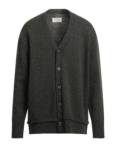Dark green Knitted Cardigan