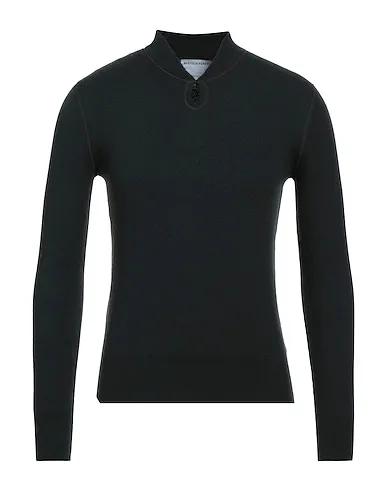 Dark green Knitted Cashmere blend