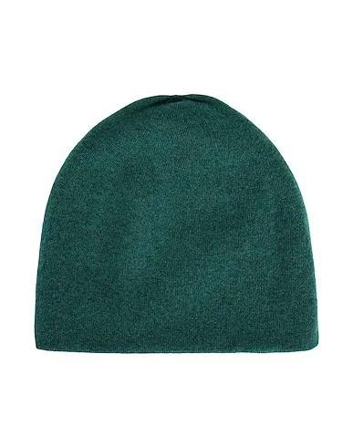 Dark green Knitted Hat FINE PLAIN HAT
