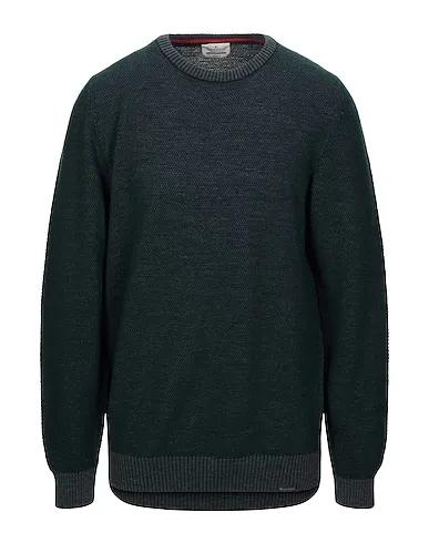 Dark green Knitted Sweater