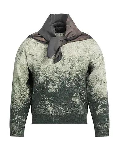 Dark green Knitted Sweater