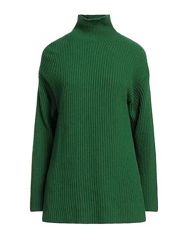 Dark green Knitted Turtleneck