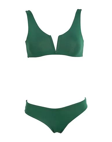 Dark green Synthetic fabric Bikini