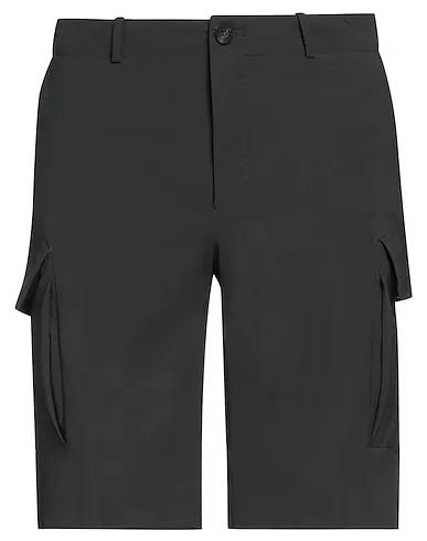 Dark green Synthetic fabric Shorts & Bermuda