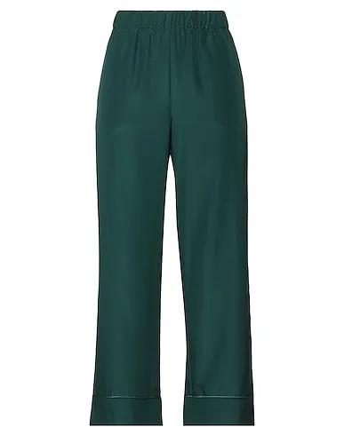 Dark green Techno fabric Casual pants