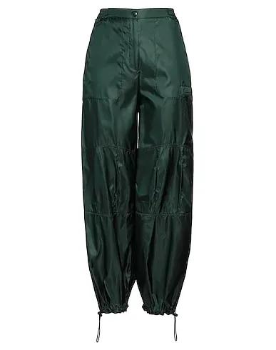 Dark green Techno fabric Casual pants