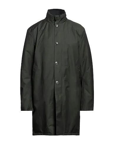 Dark green Techno fabric Full-length jacket