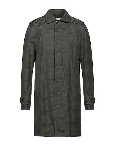 Dark green Techno fabric Full-length jacket